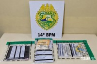 Polícia Militar prende homem por tráfico de drogas em Medianeira Polícia Militar prende homem por tráfico de drogas em Medianeira