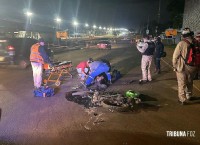 Motociclista morre após colisão com caminhão no Km 10 em Ciudad Del Este no Paraguai Motociclista morre após colisão com caminhão no Km 10 em Ciudad Del Este no Paraguai
