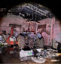 Policia Nacional do Paraguai investiga incêndio em trator agrícola Policia Nacional do Paraguai investiga incêndio em trator agrícola