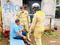 Motociclista bate na traseira de outra moto e fica ferido no Bairro Morumbi em Foz do Iguaçu Motociclista bate na traseira de outra moto e fica ferido no Bairro Morumbi em Foz do Iguaçu