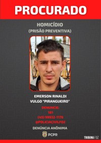 Delegacia de Homicídios identifica autores de homicídio em Foz do Iguaçu e suspeitos são considerados foragidos Delegacia de Homicídios identifica autores de homicídio em Foz do Iguaçu e suspeitos são considerados foragidos