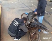Motocicleta roubada no ano 2022 é recuperada em operação policial na cidade de Puerto Iguazu na Argentina Motocicleta roubada no ano 2022 é recuperada em operação policial na cidade de Puerto Iguazu na Argentina