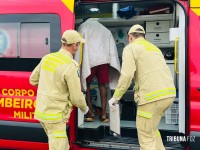 Homem é agredido com golpes de vergalhão por suspeito de usava capuz em Foz do Iguaçu Homem é agredido com golpes de vergalhão por suspeito de usava capuz em Foz do Iguaçu
