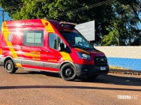 Detento torce o joelho dentro da unidade prisional e precisa ser encaminhado ao Hospital Municipal de Foz do Iguaçu Detento torce o joelho dentro da unidade prisional e precisa ser encaminhado ao Hospital Municipal de Foz do Iguaçu