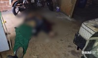 Homem é morto após ser alvejado por diversos disparos de arma de fogo na cabeça durante a madrugada no Jardim Universitário Homem é morto após ser alvejado por diversos disparos de arma de fogo na cabeça durante a madrugada no Jardim Universitário