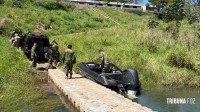 PF e PM apreendem 506,3 Kg de maconha no Rio Paraná em Foz do Iguaçu PF e PM apreendem 506,3 Kg de maconha no Rio Paraná em Foz do Iguaçu