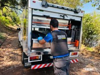 Corpo de homem desaparecido é encontrado boiando no Rio Paraná com sinais de disparos de arma de fogo Corpo de homem desaparecido é encontrado boiando no Rio Paraná com sinais de disparos de arma de fogo