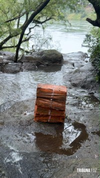 Policia Federal, Policia Militar e Exército apreendem 139,7 Kg de maconha na barranca do Rio Paraná em Foz do Iguaçu Policia Federal, Policia Militar e Exército apreendem 139,7 Kg de maconha na barranca do Rio Paraná em Foz do Iguaçu