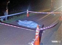 Homem atropelado é encontrado morto Rodovia PY-02 no Paraguai Homem atropelado é encontrado morto Rodovia PY-02 no Paraguai