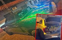 Motorista é preso após colidir com viatura policial durante operação de combate à poluição sonora em Ciudad Del Este Motorista é preso após colidir com viatura policial durante operação de combate à poluição sonora em Ciudad Del Este
