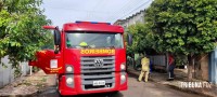 Principio de incêndio no Porto Meira mobiliza o Corpo de Bombeiros Principio de incêndio no Porto Meira mobiliza o Corpo de Bombeiros