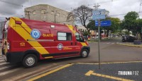 Motociclista fica ferido após colisão e motorista foge no centro de Marechal Cândido Rondon Motociclista fica ferido após colisão e motorista foge no centro de Marechal Cândido Rondon