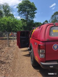 Trabalhador fica ferido após trator tombar durante trabalho em curvado, em Marechal Rondon Trabalhador fica ferido após trator tombar durante trabalho em curvado, em Marechal Rondon