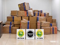 BPFRON, FICCO E 14° BPM apreendem 824 Kg de maconha em caminhão-baú na BR-277 em Santa Tereza do Oeste BPFRON, FICCO E 14° BPM apreendem 824 Kg de maconha em caminhão-baú na BR-277 em Santa Tereza do Oeste