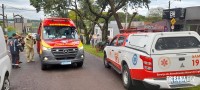 Siate socorre duas vítimas após colisão traseira na Av. Javier Koelbel em Foz do Iguaçu Siate socorre duas vítimas após colisão traseira na Av. Javier Koelbel em Foz do Iguaçu