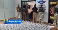Caminhoneira é presa com quase 262 Kg de cocaína oculto em caminhão já próximo a adunada da Ponte da Amizade em Ciudad Del Este Caminhoneira é presa com quase 262 Kg de cocaína oculto em caminhão já próximo a adunada da Ponte da Amizade em Ciudad Del Este
