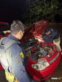 PRF apreende quase 20 quilos de maconha escondidos em veículo na BR-277 em Santa Terezinha de Itaipu PRF apreende quase 20 quilos de maconha escondidos em veículo na BR-277 em Santa Terezinha de Itaipu