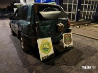 PF e PM apreendem 15 pneus de caminhão em ações contra o descaminho em Foz do Iguaçu PF e PM apreendem 15 pneus de caminhão em ações contra o descaminho em Foz do Iguaçu