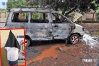Foragido da Justiça é preso após incendiar o carro do próprio irmão em Ciudad Del Este no Paraguai Foragido da Justiça é preso após incendiar o carro do próprio irmão em Ciudad Del Este no Paraguai