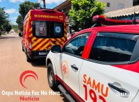 Vítima sofre uma crise convulsiva, cai e precisa de atendimento médico no Bairro Três Lagoas Vítima sofre uma crise convulsiva, cai e precisa de atendimento médico no Bairro Três Lagoas