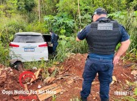Veículo roubado em assalto é localizado no bairro Três Lagoas em Foz do Iguaçu Veículo roubado em assalto é localizado no bairro Três Lagoas em Foz do Iguaçu