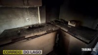 Incêndio durante a madrugada destrói restaurante tradicional de Santa Helena Incêndio durante a madrugada destrói restaurante tradicional de Santa Helena