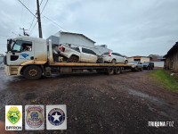 BPFRON, PF e RF apreendem três veículos e 7.500 pacotes de cigarros contrabandeados em Formosa do Oeste BPFRON, PF e RF apreendem três veículos e 7.500 pacotes de cigarros contrabandeados em Formosa do Oeste