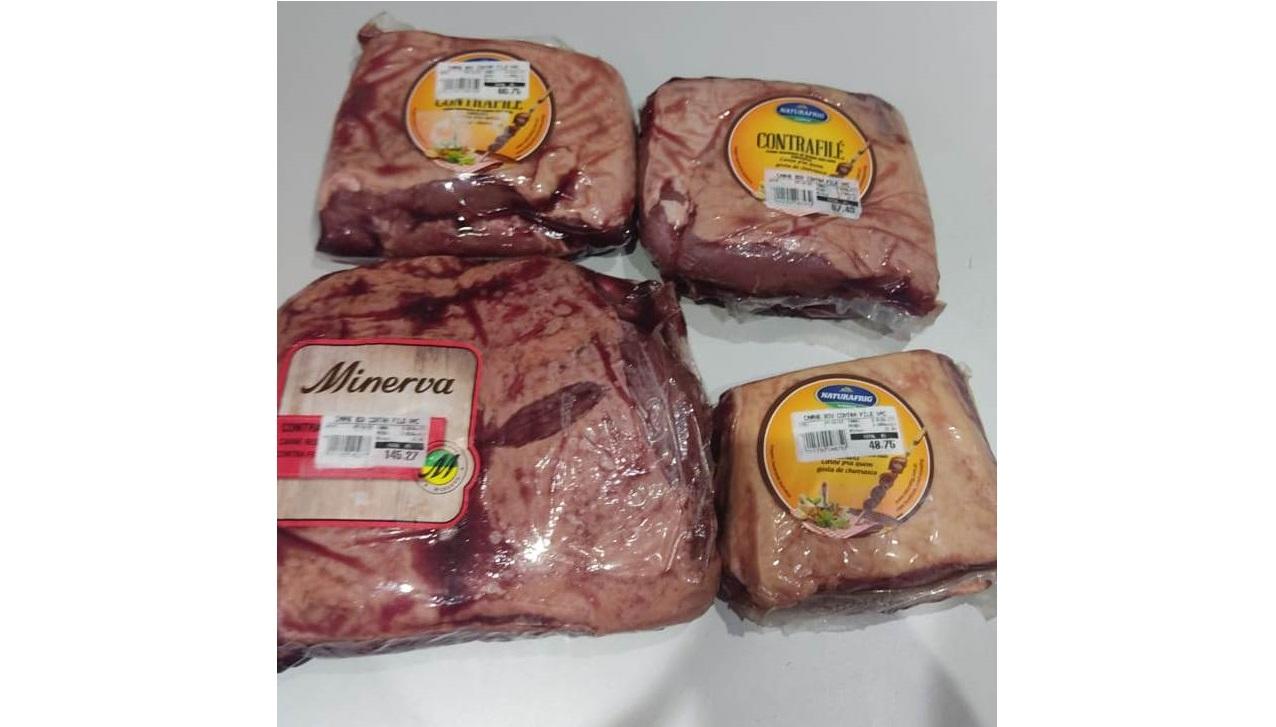 Mulher é presa pela PM após furto de carne em Medianeira