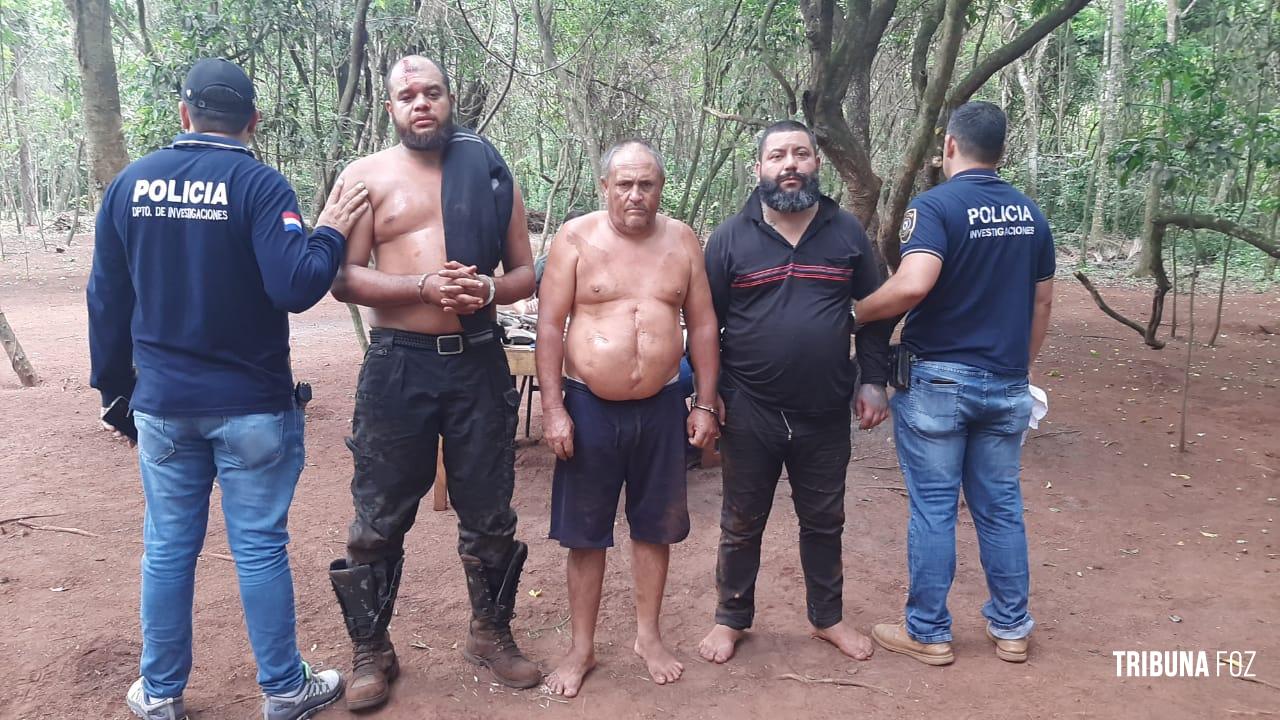 Policia paraguaia prende três brasileiros com armas de grosso calibre as margens do Rio Paraná