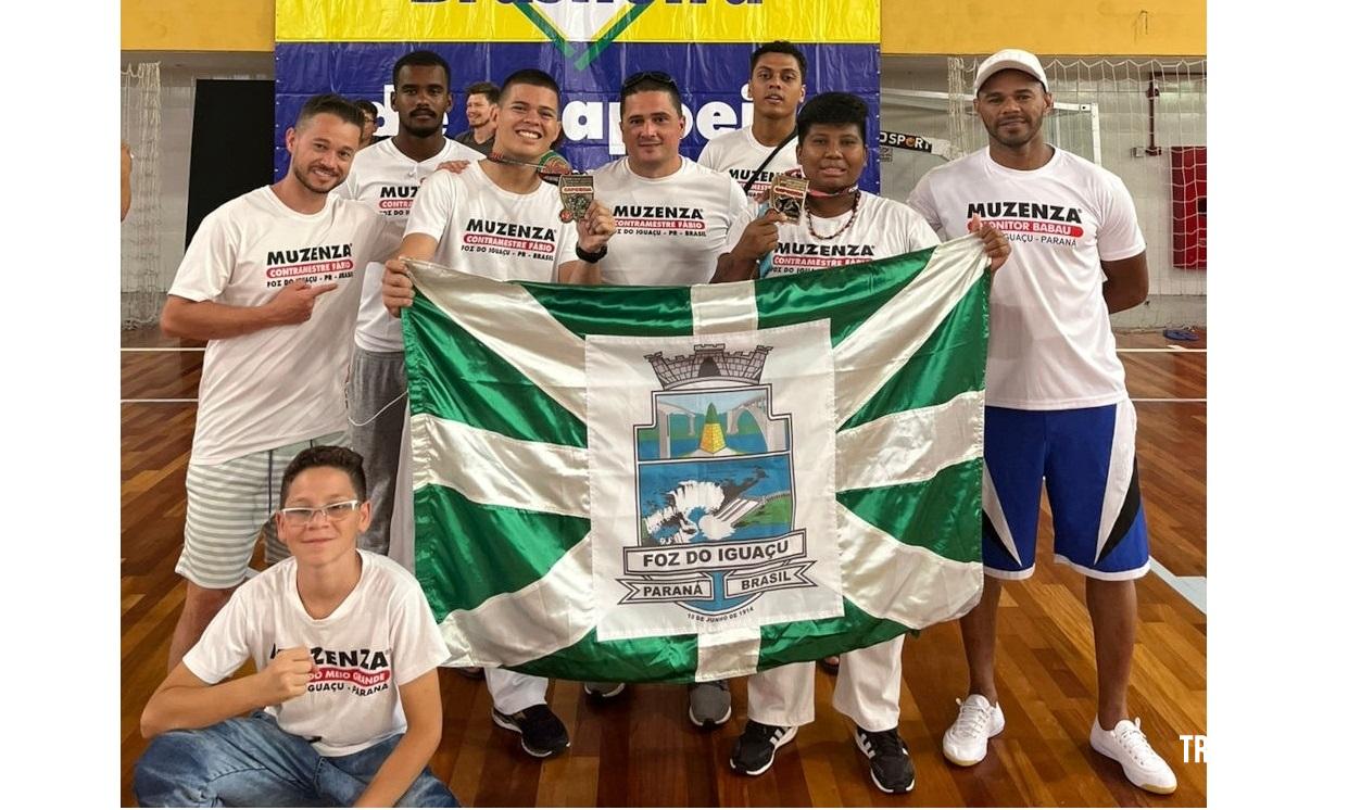 Atletas de Foz conquistam medalhas em Campeonato Mundial de Capoeira