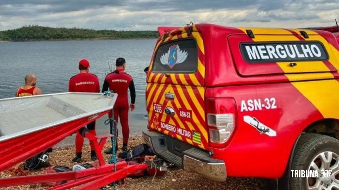 Bombeiros iniciam buscas para localizar jovens que desapareceram no Lago de Itaipu em Itaipulândia