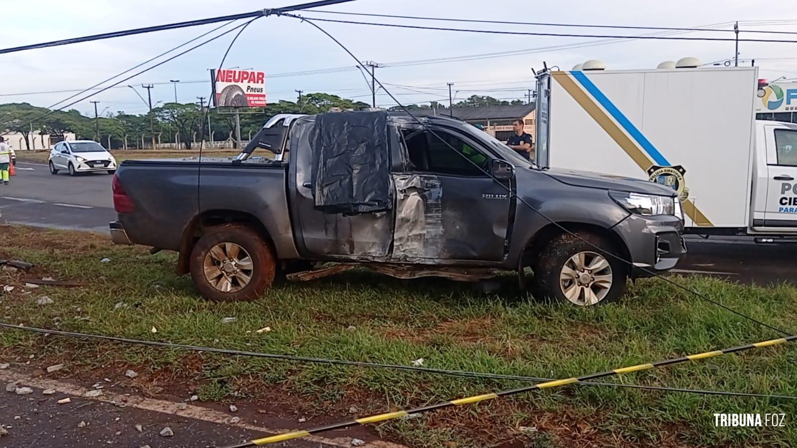 Criança de 10 anos morre após colisão no trevo do CTG  Charrua