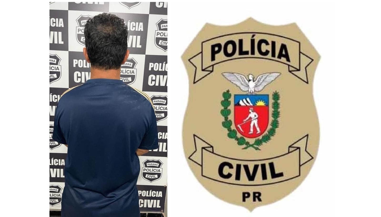 Policia Civil de Santa Terezinha de Itaipu cumpre mandado de prisão