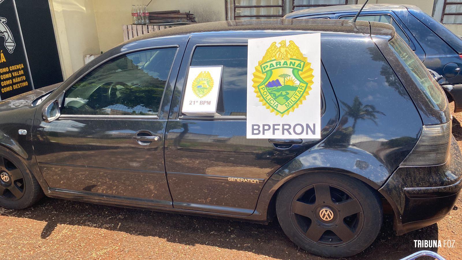 BPFRON e 21º BPM encaminham dois homens por embriaguez ao volante e posse de droga em Nova Prata do Iguaçu