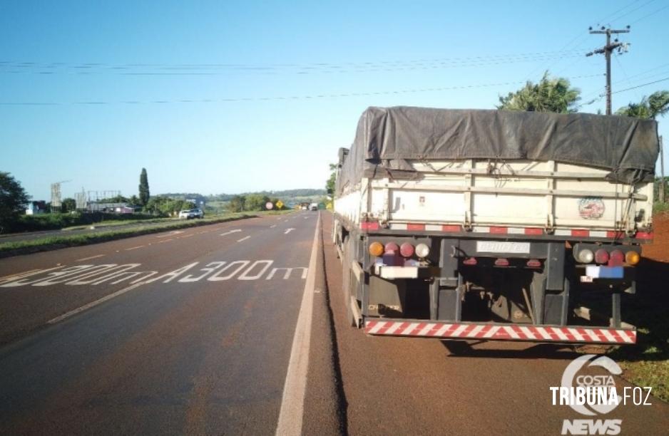 Caminheiro de Foz do Iguaçu sofre infarto e morre na BR-277 no perímetro de São Miguel do Iguaçu