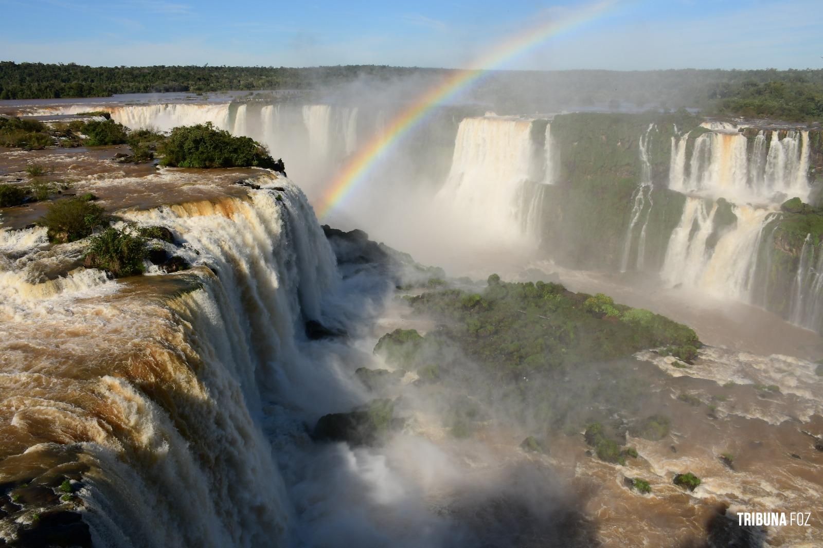 Carnaval será com muita água nas Cataratas do Iguaçu