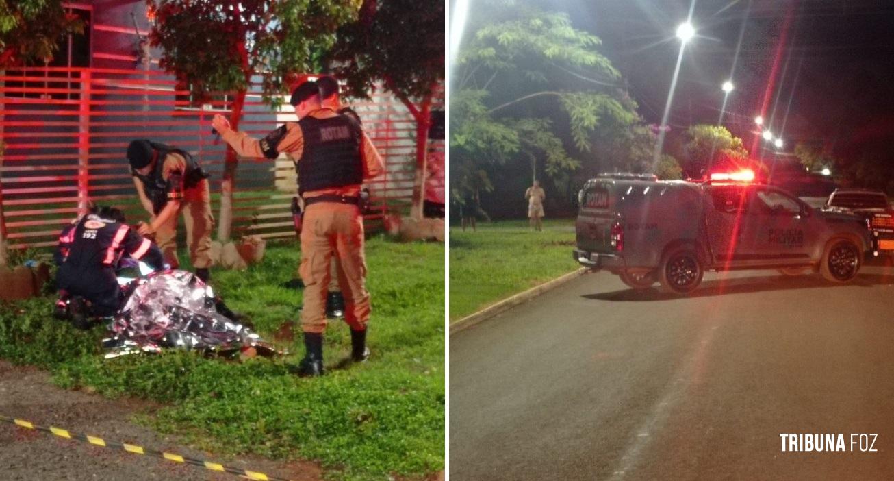 Homem é morto a tiros no bairro Vila Rica em Santa Helena