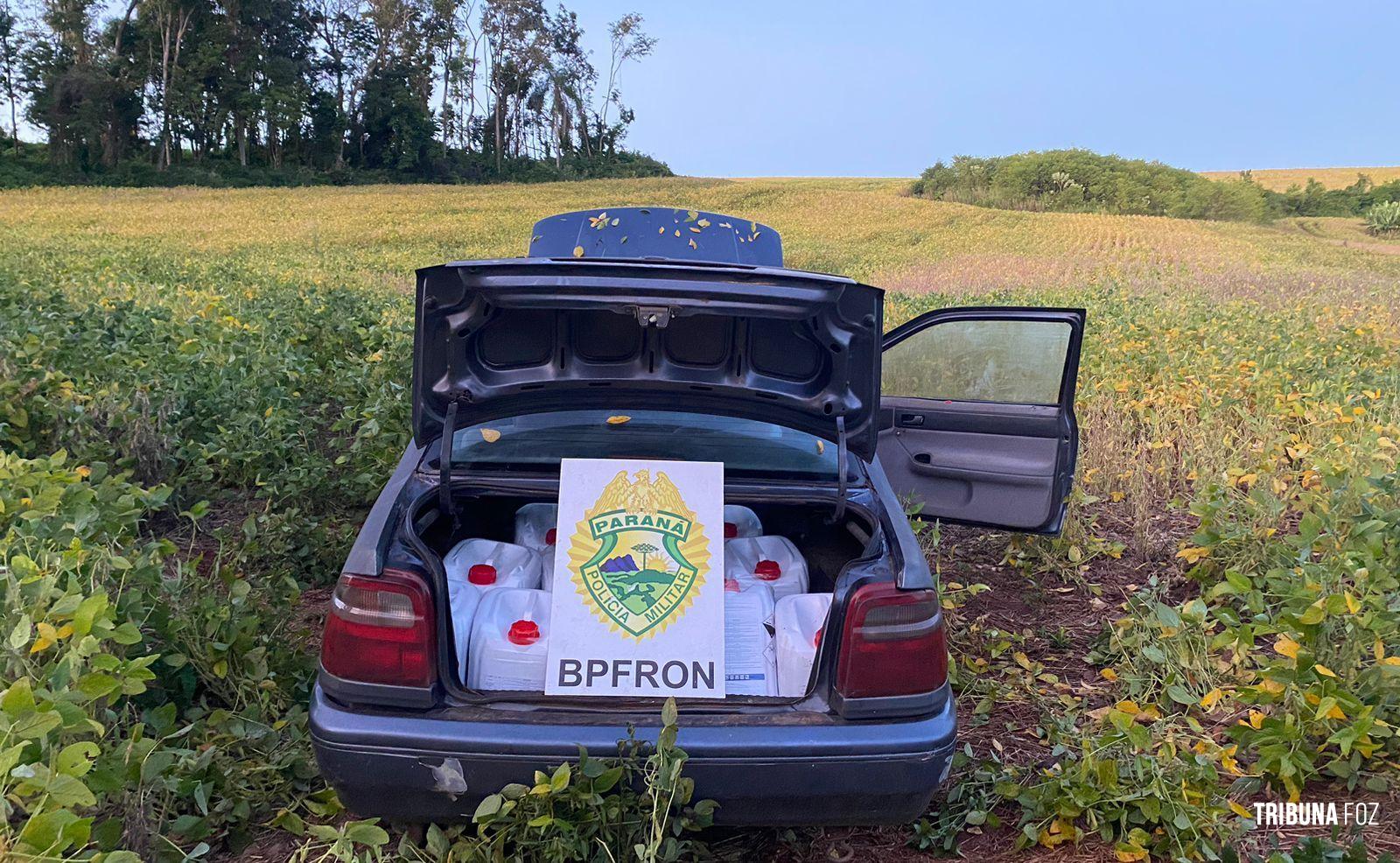 BPFRON apreende veículo carregado com agrotóxicos em Ampére