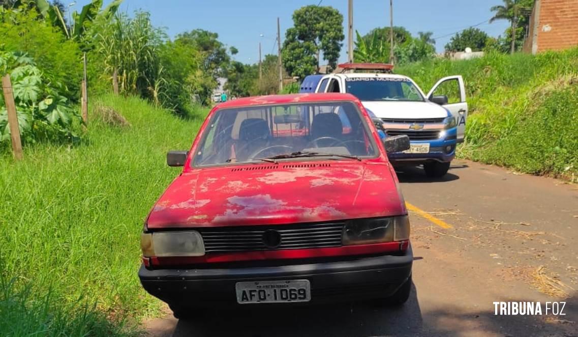 Guarda Municipal recupera veículo com queixa de furto/roubo na Vila Miranda