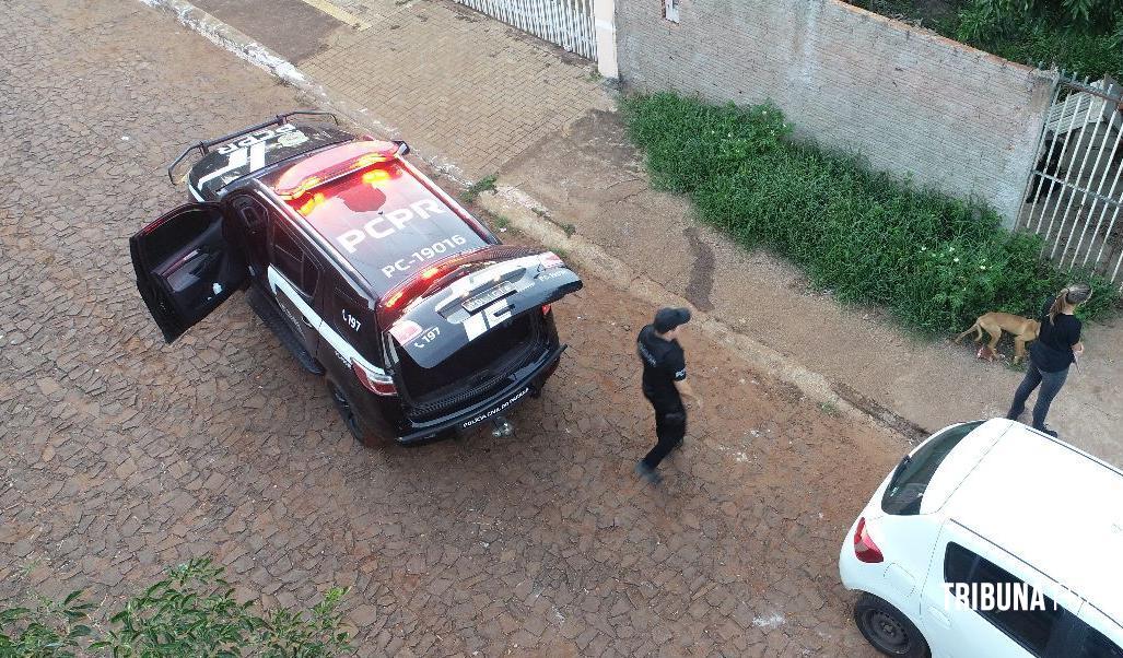 Policia Civil prende dois homens durante Operação Átria em Foz Do Iguaçu