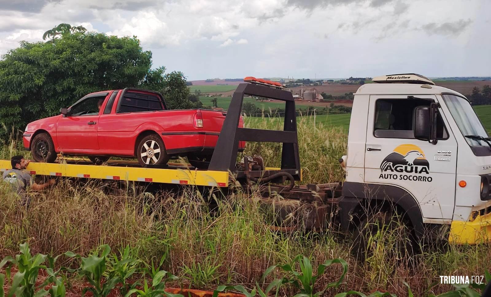 Policia Militar recupera veículo furtado em Serranópolis do Iguaçu