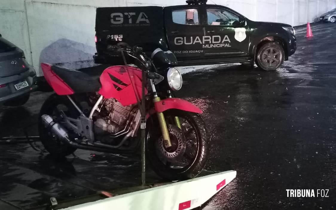 GTA da Guarda Municipal recupera moto furtada na Vila Bras