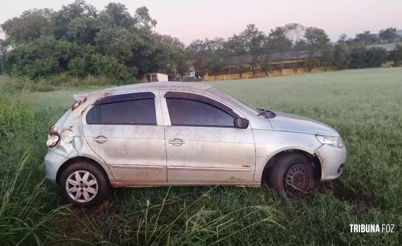 Homem fica ferido ao capotar veículo em Santa Helena