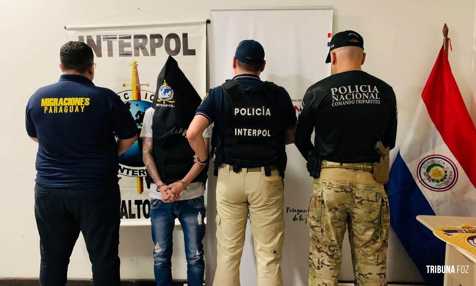 INTERPOL do Paraguai extradita brasileiro foragido da justiça