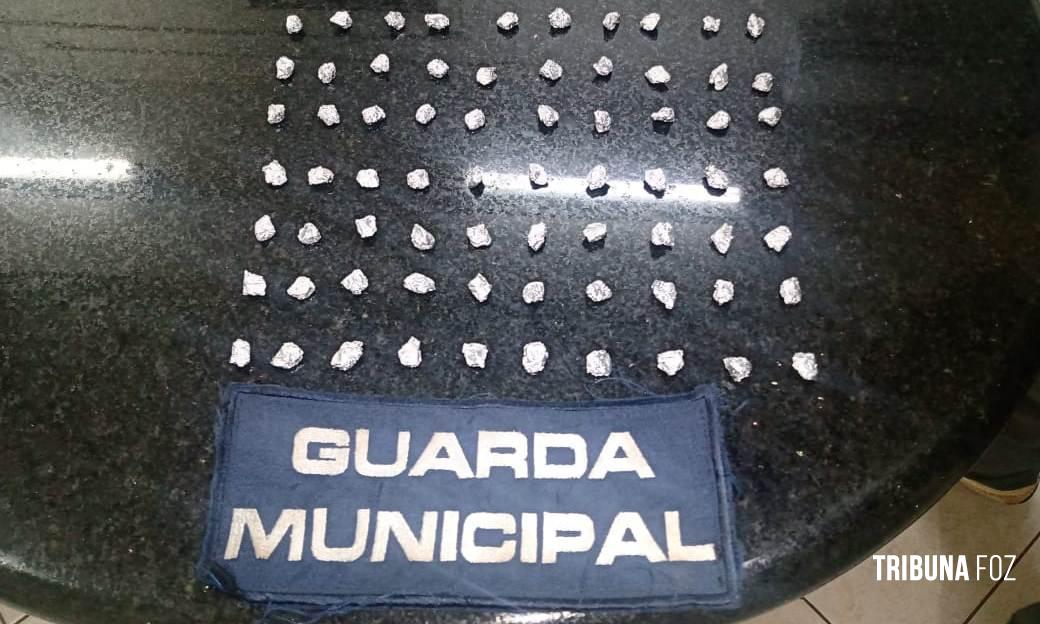 Colombiano é preso pela Guarda Municipal com 70 pedras de Crack 