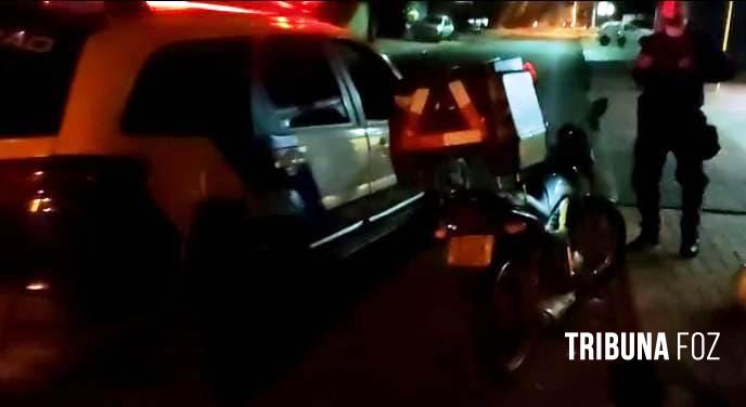 Foztrans apreende motocicleta com 249 multas 