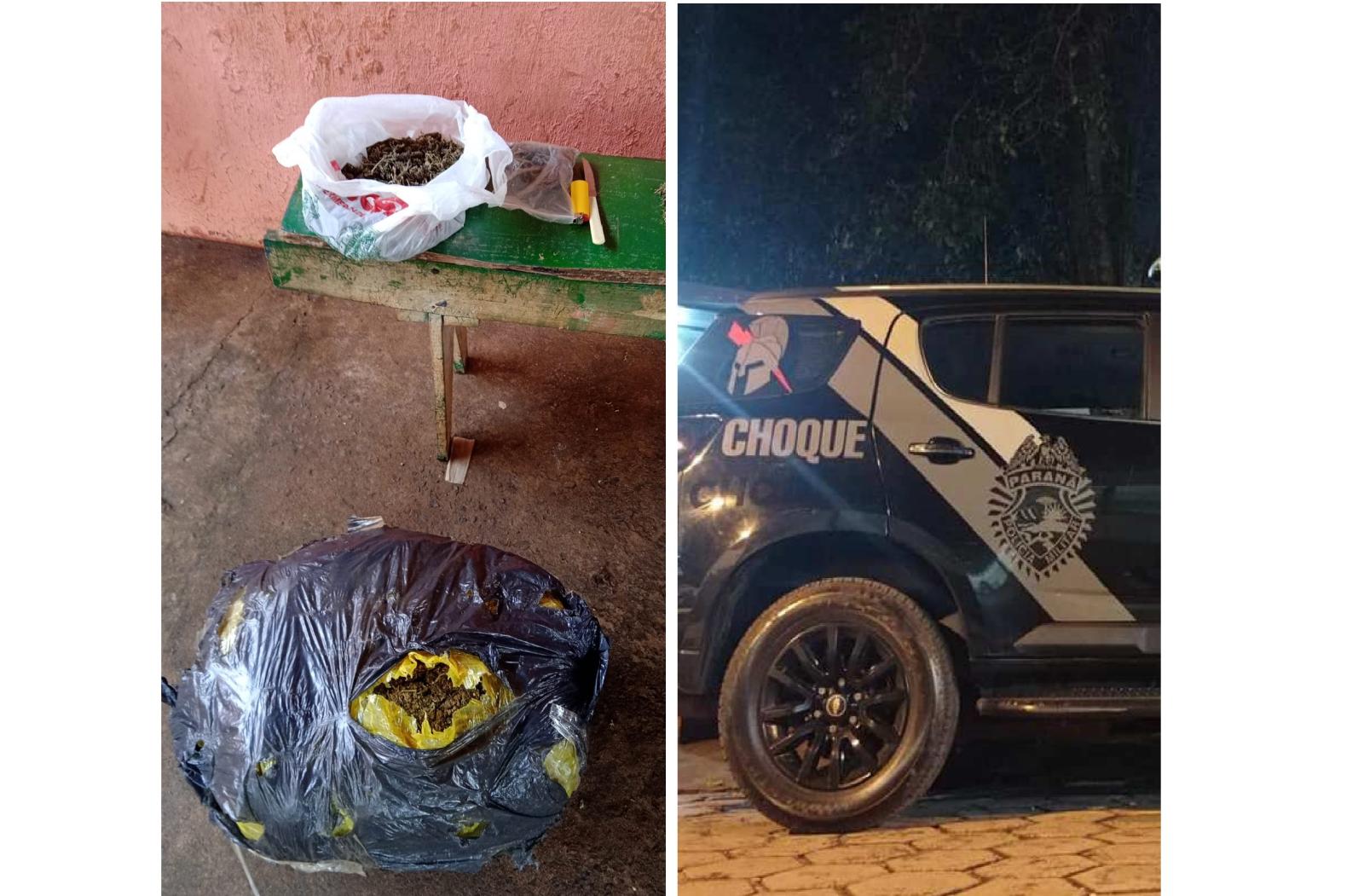 PM apreende menor com 10 Kg de maconha no Jardim São Luís