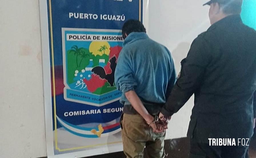 Policia argentina prende jovem envolvido em crimes de furto em Puerto Iguazu