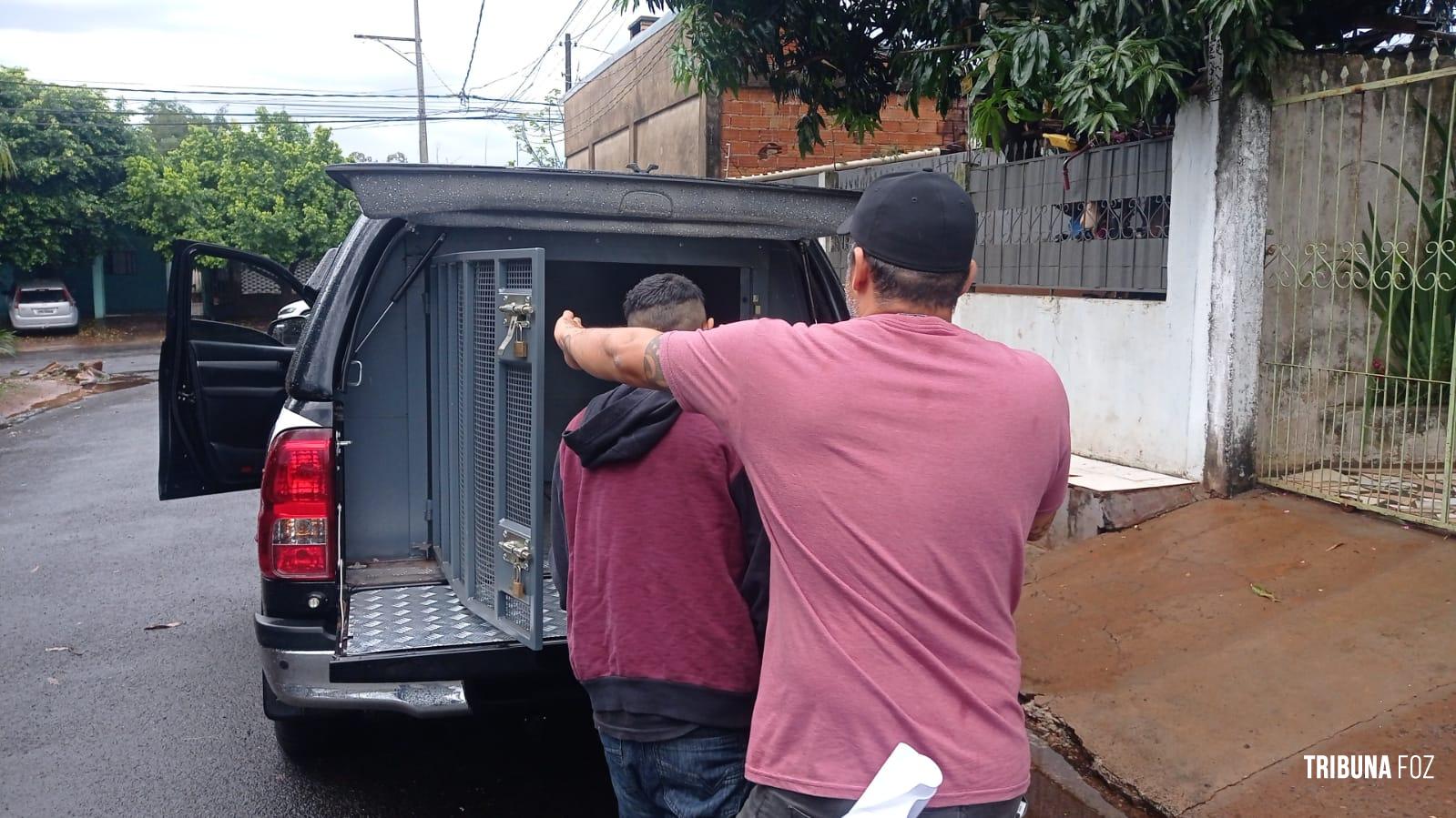 Polícia Civil prende homicida acusado de vários furtos em Foz