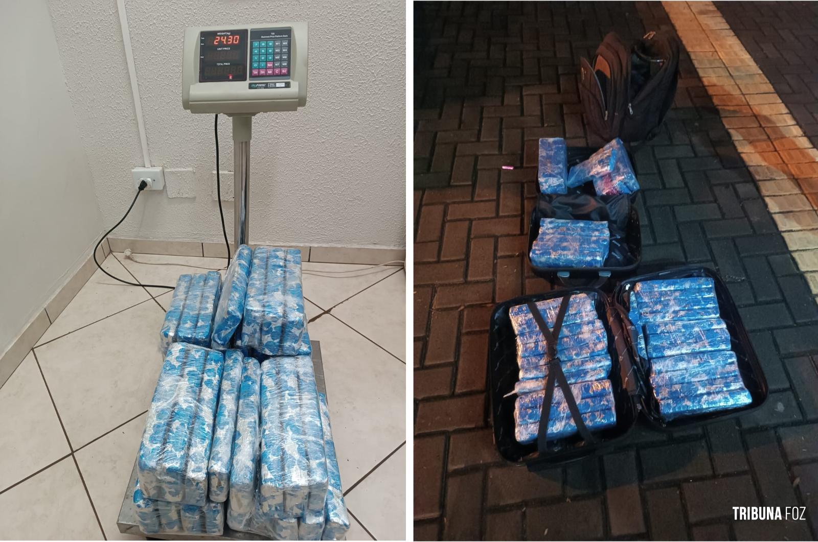 Polícia Militar apreende menor com 20 Kg de maconha 